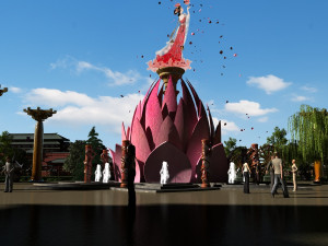 Ancient architecture 3D Model