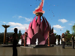 Ancient architecture 3D Model