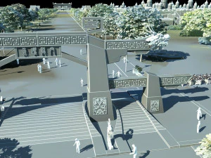 Ancient architecture 3D Model