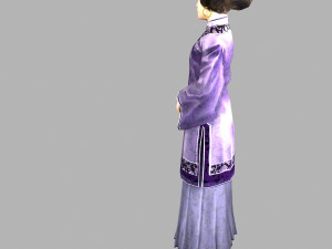 Qing Dynasty Women Modèle 3D