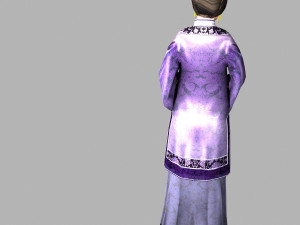 Qing Dynasty Women Modèle 3D