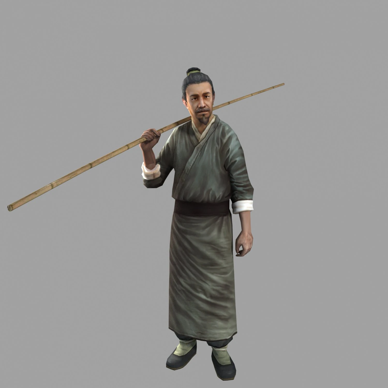 Song Dynasty Men 3D Model .c4d .max .obj .3ds .fbx .stl .blend 