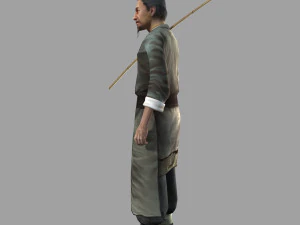 Song Dynasty Men 3D Model