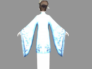 Song Dynasty Women Modèle 3D