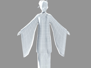 Song Dynasty Women Modèle 3D