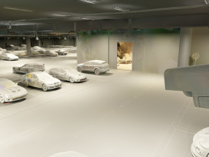 Parking lot Modèle 3D