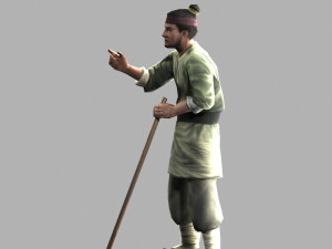 Song Dynasty Men 3D 模型