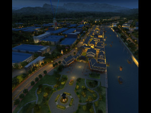 Ancient town Model 3D