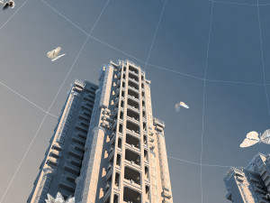 City building 3D Модель