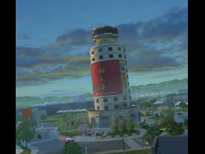 Bottle building 3Dモデル
