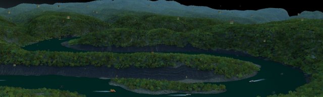 River 3Dモデル .c4d .max .obj .3ds .fbx .stl .blend 