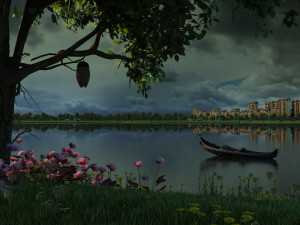 Riverside 3D Model