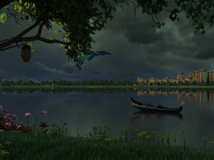 Riverside 3D Model