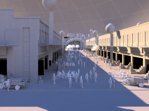 Wholesale market 3D Модель