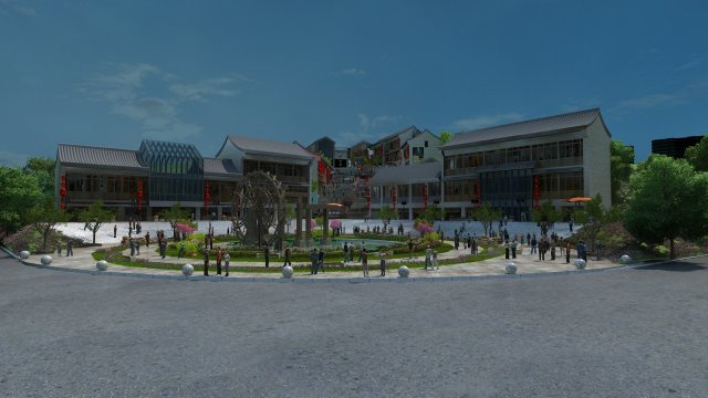 City building 3D 모델 .c4d .max .obj .3ds .fbx .stl .blend 