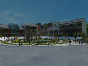 Constru&ccedil;&atilde;o da cidade Modelo 3D