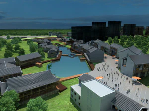 City building 3D Model