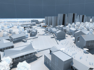City building 3D 모델