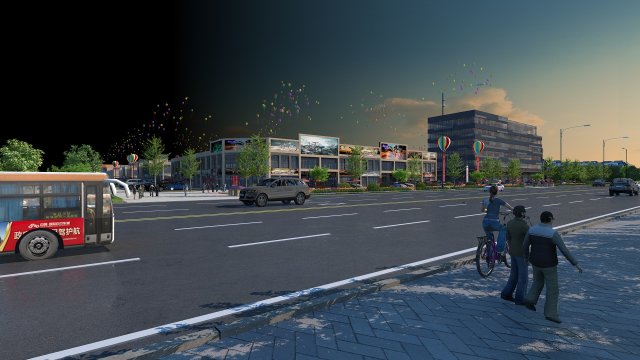 Wholesale market 3D 모델 .c4d .max .obj .3ds .fbx .stl .blend 