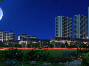 City building 3D Model