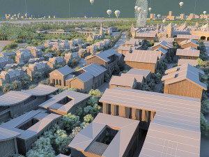 City building 3D Model