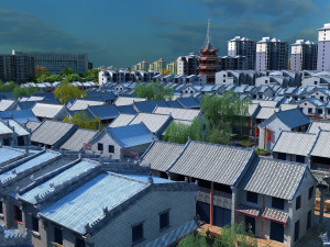 City building 3D Model