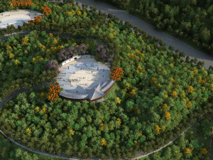 Temple 3D 모델