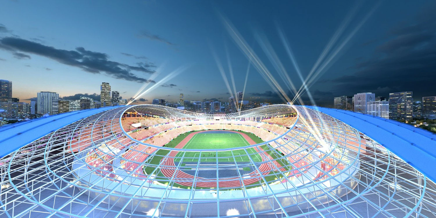 Stadium 3D Model .c4d .max .obj .3ds .fbx .stl .blend 