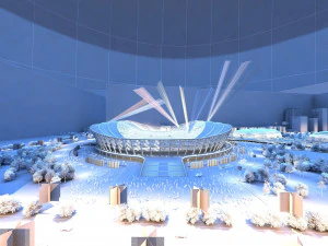 Stadium 3D Model