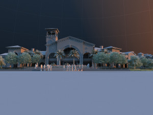 City building 3D 模型
