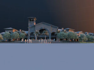 City building 3D Model