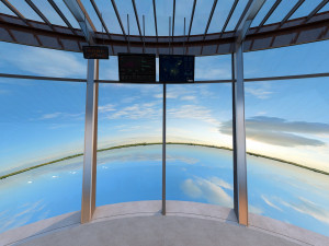 Airport tower 3D Model