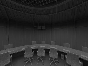 Airport tower 3D Model