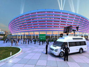 Stadium 3D Modell