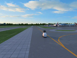 Airport tower 3D Model
