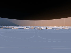 Аэропорт 3D Модель