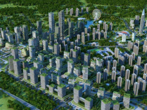 City building 3D Model
