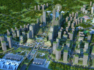 City building 3D Model