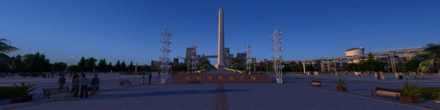 Square 3D Model .c4d .max .obj .3ds .fbx .stl .blend 