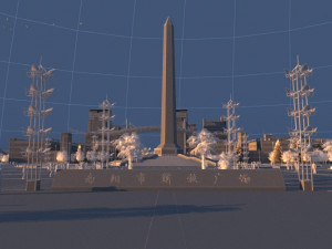 Square 3D Model