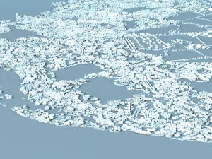 City building 3D Model