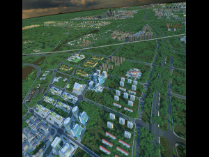 City building 3D Model