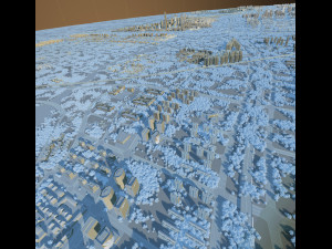 City building 3D Model