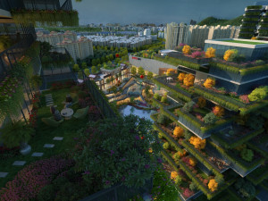 Green city Modelo 3D