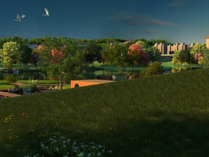 Park 3D Model