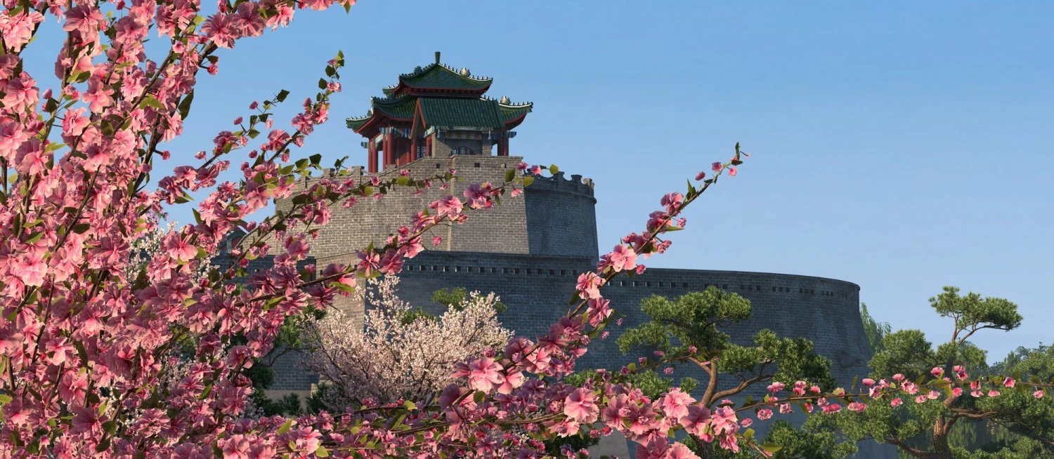 Ancient city 3D Model .c4d .max .obj .3ds .fbx .stl .blend 