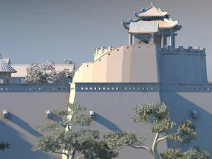 Ancient city 3D Model
