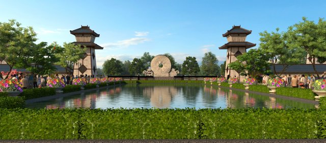 Park Modello 3D .c4d .max .obj .3ds .fbx .stl .blend