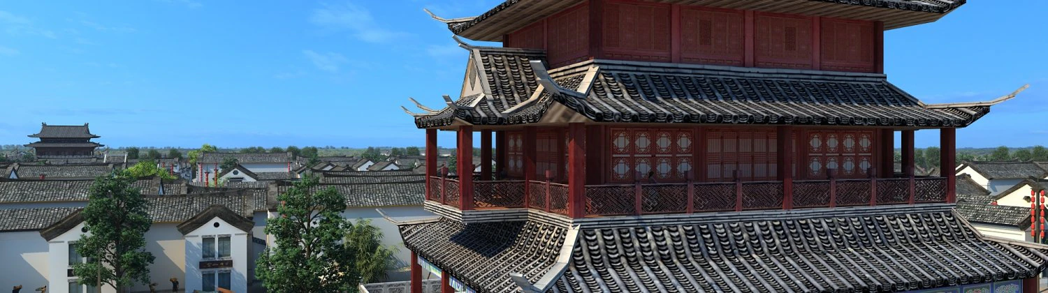 Ciudad antigua Modelo 3D .c4d .max .obj .3ds .fbx .stl .blend 
