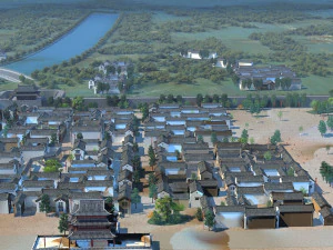 Ciudad antigua Modelo 3D